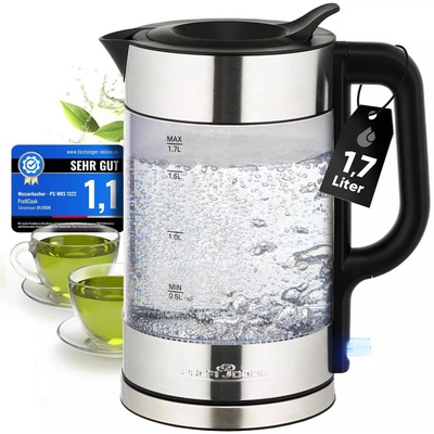 Proficook PC-WKS 1322 G Стъклена кана 1, 7L Inox LED (501322)