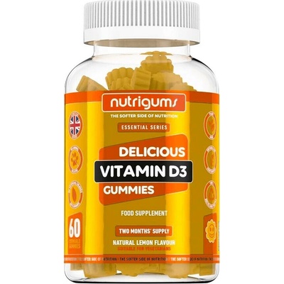 Nutrigums Limited Vitamin D3 gummies 60 kusů želé