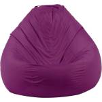 Pufrelax Пуф круша 520л. , Nirvana Gigant - Panama Magenta, Водоустойчив, Перящ се калъф, Пълнеж от Полистиролни перли (PUF-G-NGG-PEX-MAG)
