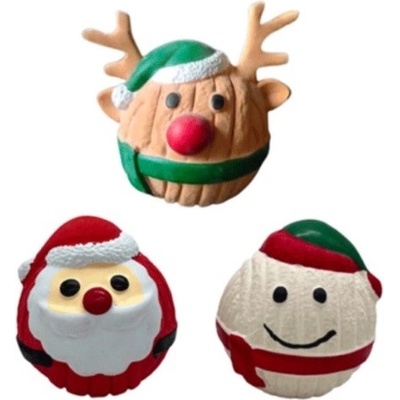 Camon HRAČKA SNĚHULÁK SANTA SOB MIX 1 ks 7 cm – Zboží Dáma