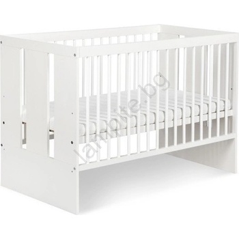 Klups - Бебешко креватче PAULA 120 x 60 см бор/бяло (CI0040)