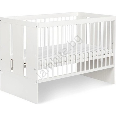 Klups - Бебешко креватче PAULA 120 x 60 см бор/бяло (CI0040)
