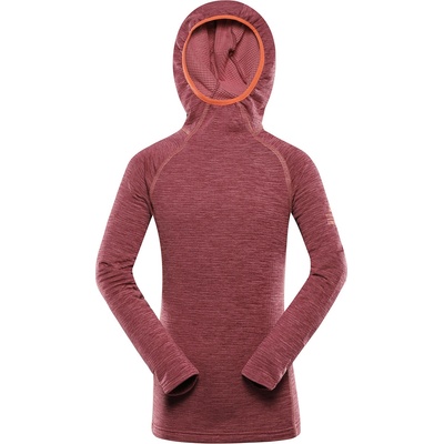 Alpine Pro Детски бързосъхнещ суитшърт с охлаждане ALPINE PRO ROLTO ALPINE PRO | Cherven | Момичешки | 104/110