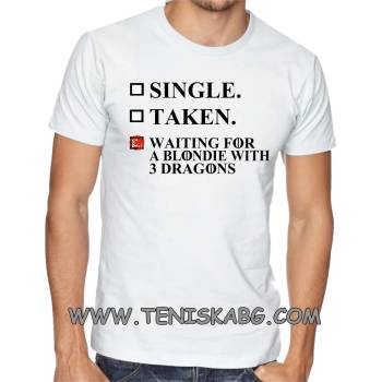 Image 1 of Fruit of the Loom Тениска с надпис - 3 Dragons