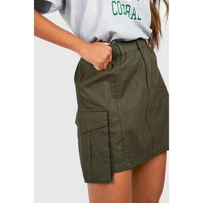 Boohoo mini sukňa cargo