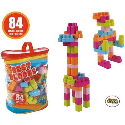 BEST BLOCKS 84 ks pastelové barvy AVC