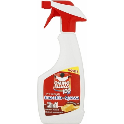Omino Bianco odmašťovač a odstraňovač skvrn 100più s marseillským mýdlem, 500 ml