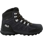 Jack Wolfskin Мъжки туристически обувки Jack Wolfskin Refugio Texapore Mid Walking boots - Phantom / Burly Yellow XT - размер 47 (EU) (019-0627-0423)