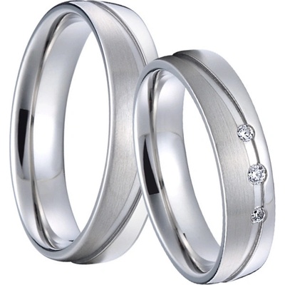 Steel Wedding Snubné prstene z chirurgickej ocele SPPL034