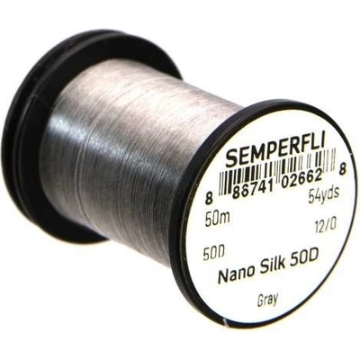 Semperfli Nit Nano Silk 50D 12/0 Gray