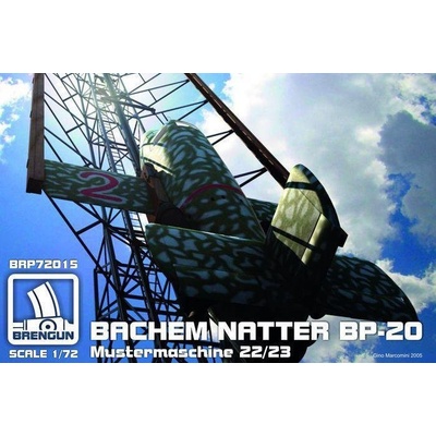 Brengun Bachem Natter 22-23 Plastic kit of first manned Natter 1:72