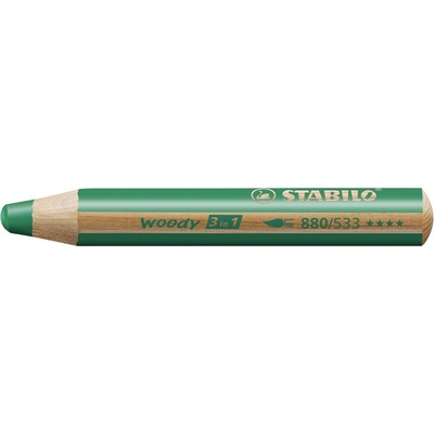 STABILO woody 3 in 1 - 880/533 - tmavě zelená