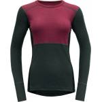 Devold Lauparen Merino 190 Shirt Woman beetroot/woods/ink L