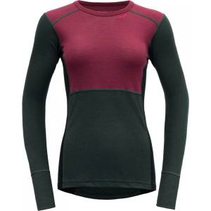 Devold Lauparen Merino 190 Shirt Woman beetroot/woods/ink L