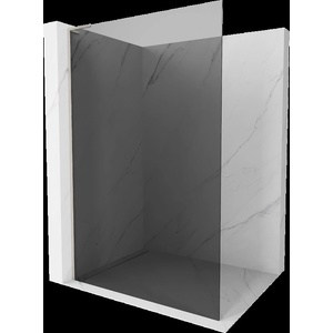 Mexen Kioto L стена за душ Walk-in 80 x 200 cm, графит, четка никел - 800-080-103-97-40 (800-080-103-97-40)