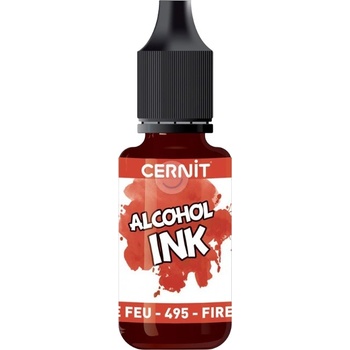 Cernit Alcohol Ink Akrylový tuš Fire Red 20 ml 1 ks