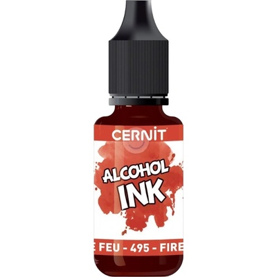 Cernit Alcohol Ink Akrylový tuš Fire Red 20 ml 1 ks