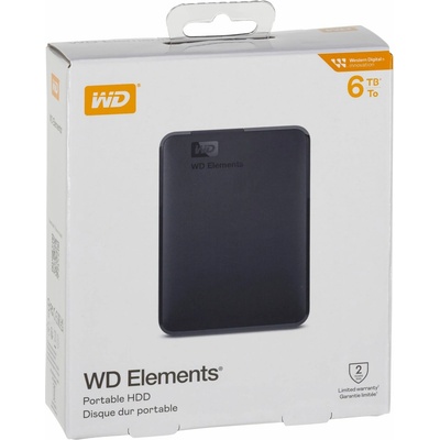 WD Elements Portable 6TB, WDBHJS0060BBK-WESN – Zboží Živě