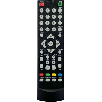 GENERAL CARCLEVER DVB-T2/HEVC/H. 265 - съвместимо дистанционно управление на марката General (DVB-T2/HEVC/H.265)