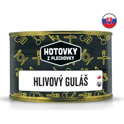 Hotovky z Plechovky Guláš z hlívy ústřičné 400 g