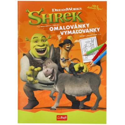 Trefl Vymaľovanky Shrek 24 strán