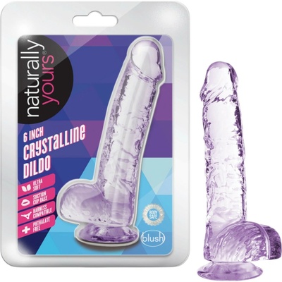 Blush NATURALLY YOURS 6INCH CRYSTALLINE fialové
