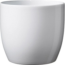 Soendgen Keramik Basel Full Color Obal na kvetináč ⌀ 24 cm 23 cm biely 069/024/0050