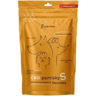 Cure Point CBD maškrty Recovery S 100 g