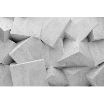 DIMEX ART s. r. o Флизелинов фототапет абстрактен бетонен камък 375 x 250 см