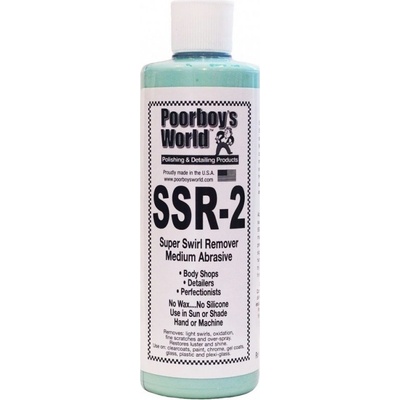 Poorboy's World SSR 2 Super Swirl Remover Medium Abrasive 473 ml