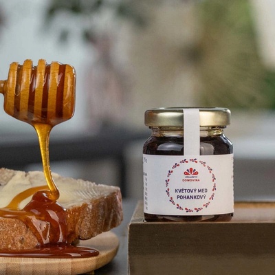 Včelařství Domovina Květový med pohankový 75 g