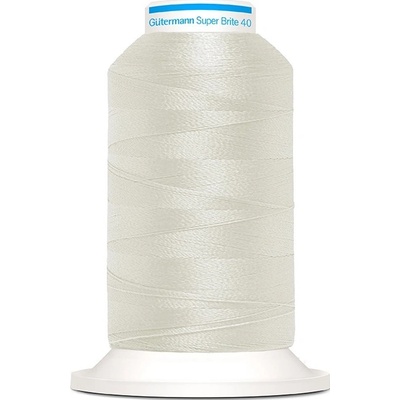 Gutermann Vyšívacia niť Gütermann Super Brite Polyester 40 1000 m - 9090