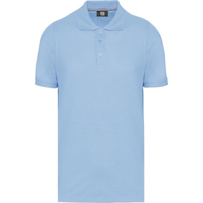 Kariban polokošile WK274 krátký rukáv pánské COT20W27441001-sky blue