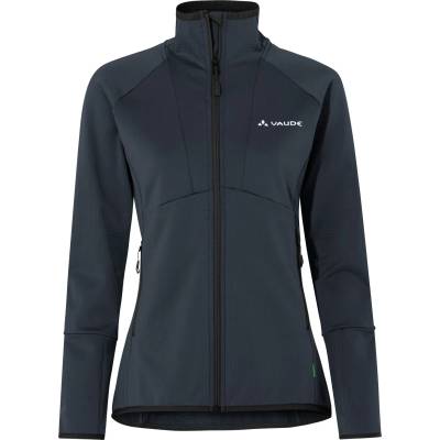 Vaude Дамско поларено яке Vaude Women's Monviso Fleece Full Zip Jacket II Fleece jacket - Black / Black - размер 44 (EU) (105-4121-0916)