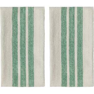 OYOY Linu кухненски кърпи 50 x 70 см, бежово-зелени, 2 бр (L301245)