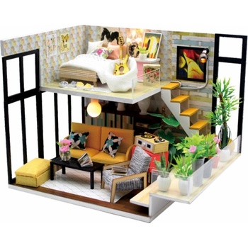 Dvěděti miniatura domečku Cynthiin prázdninový pokoj