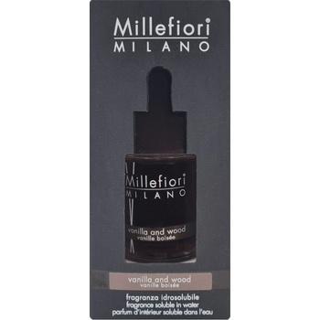 Millefiori Vanilla & Wood Fragrance Soluble in Water 15 ml