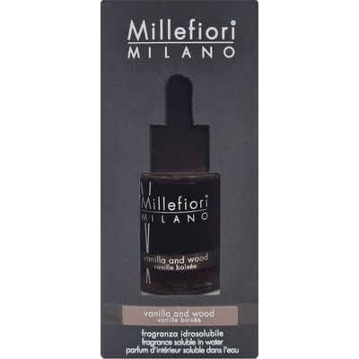 Millefiori Vanilla & Wood Fragrance Soluble in Water 15 ml