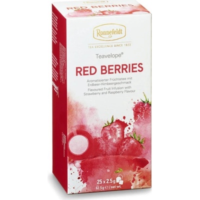 Ronnefeldt Teavelope Red Berries 25 x 1,5 g