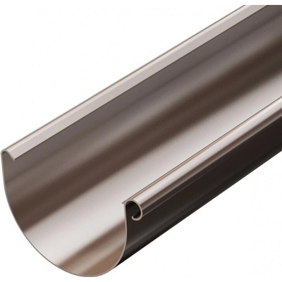 Gutta Aqua Plastový okapový žlab 75 x 3000 mm hnědý