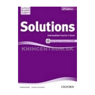 Solutions 2nd Intermediate Teacher's Book + CD ROM Falla T. Davies P.