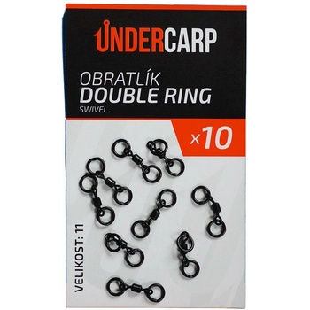 UnderCarp Obratlík Double Ring Swivel Veľkosť 8 10 ks