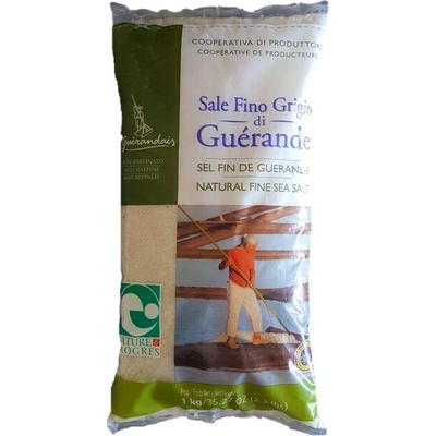 Le Guérandais Rýdza Keltská soľ - pravý originál - jemná 1000 g