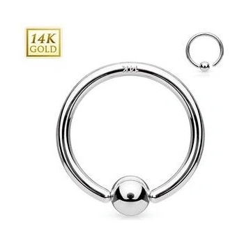 Šperky4U tý piercing kruh ZL0104208082WG