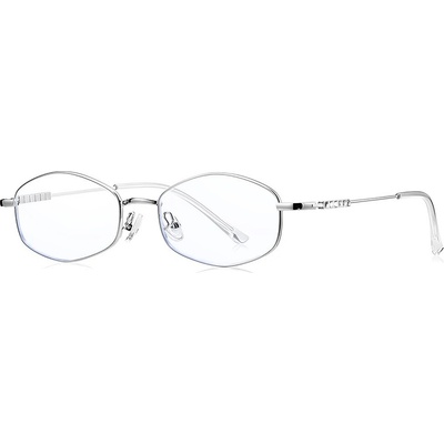 Techsuit - Anti-Blue Light Glasses Reflex PC LS501 brýle proti modrému světlu dámské Micro - stříbrné
