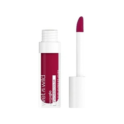 wet n wild Megaglo Liquid Lip&Cheek tekutá rtěnka tmavě červená 7 ml