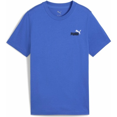 Puma Essentials 2 Color Small No.1 Logo Tee B modrá