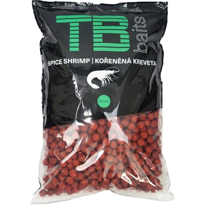 TB Baits Boilie Spice Shrimp 10 kg 20 mm