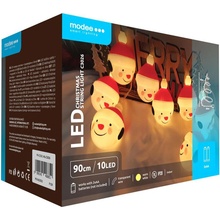 Modee Lighting LED dekorácia 10 LED 90cm guľa mikuláš 2xAA batérie