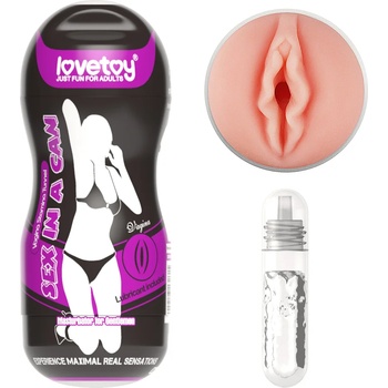 Image 1 of Lovetoy Sex In A Can Vagina Stamina Tunnel Flesh